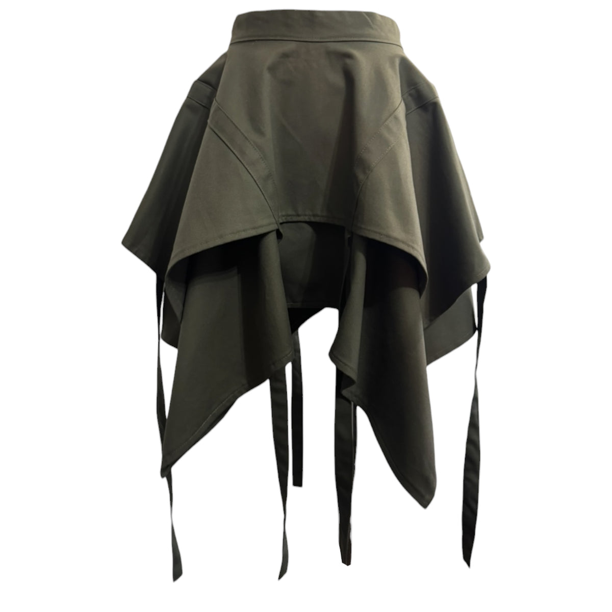 Green Tassel Skirt