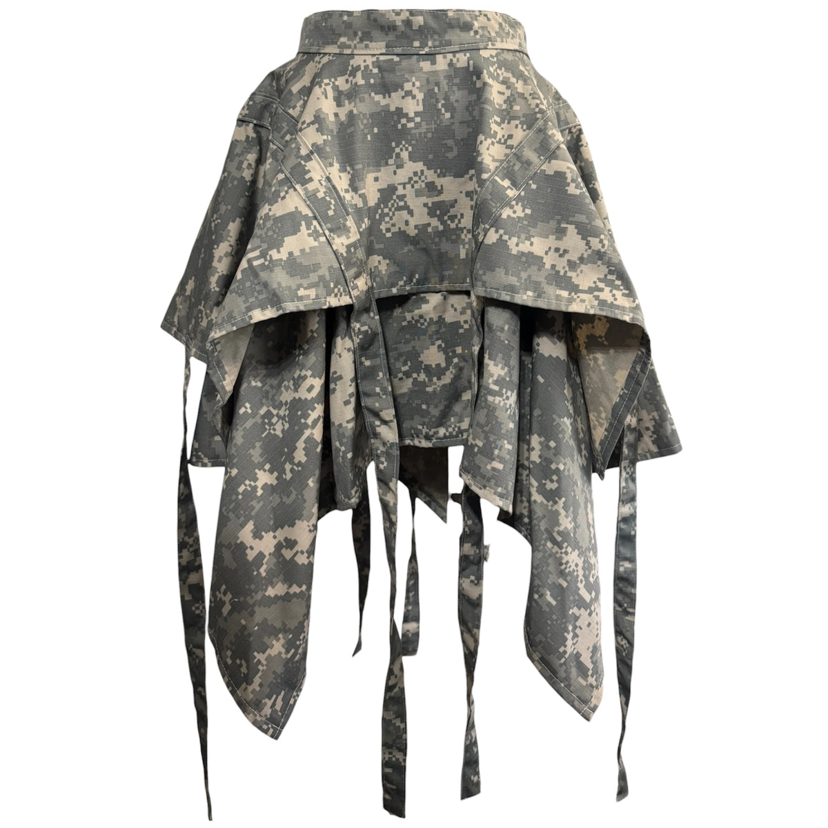 Camo Tassel Skirt
